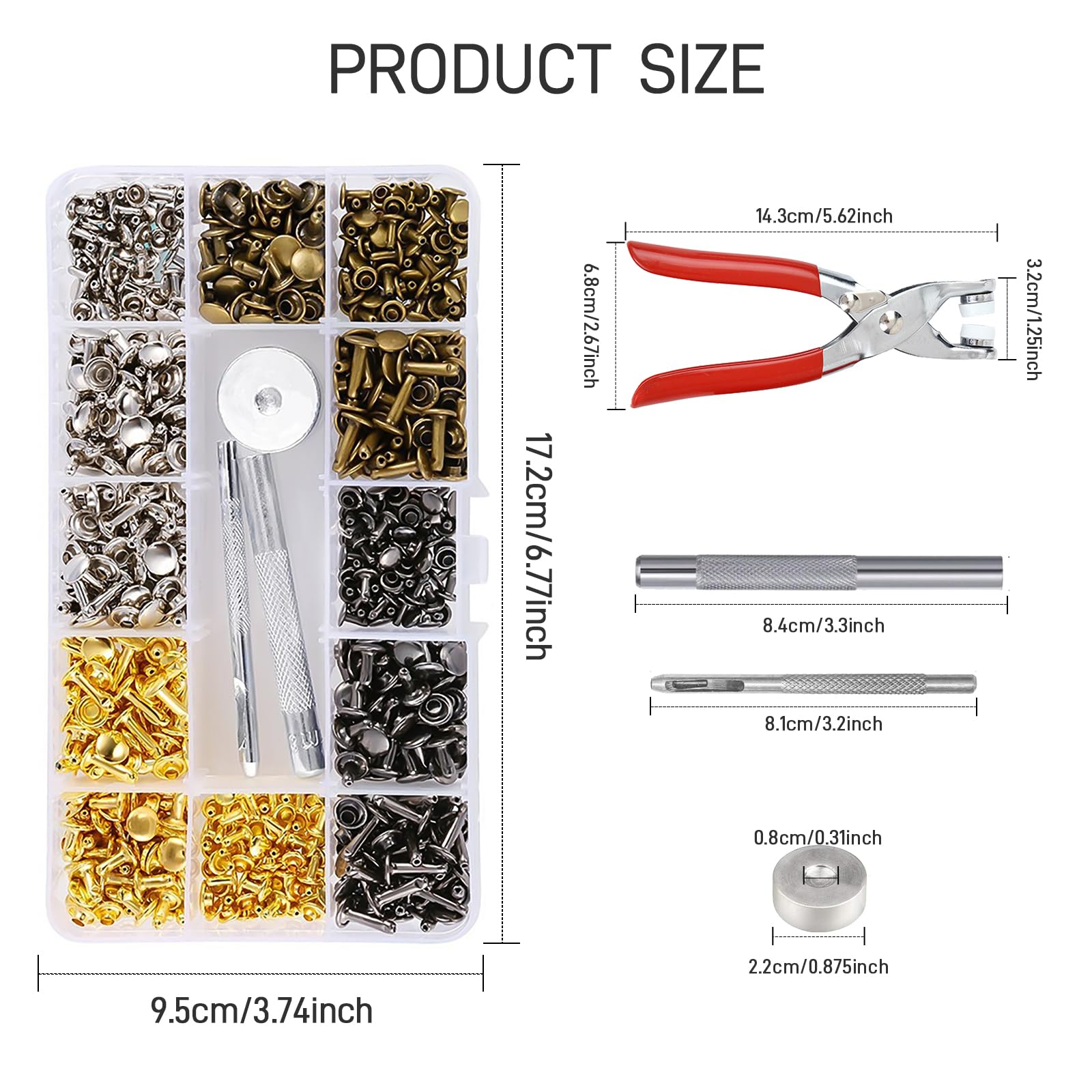 Leather Rivets Kit - Image 2