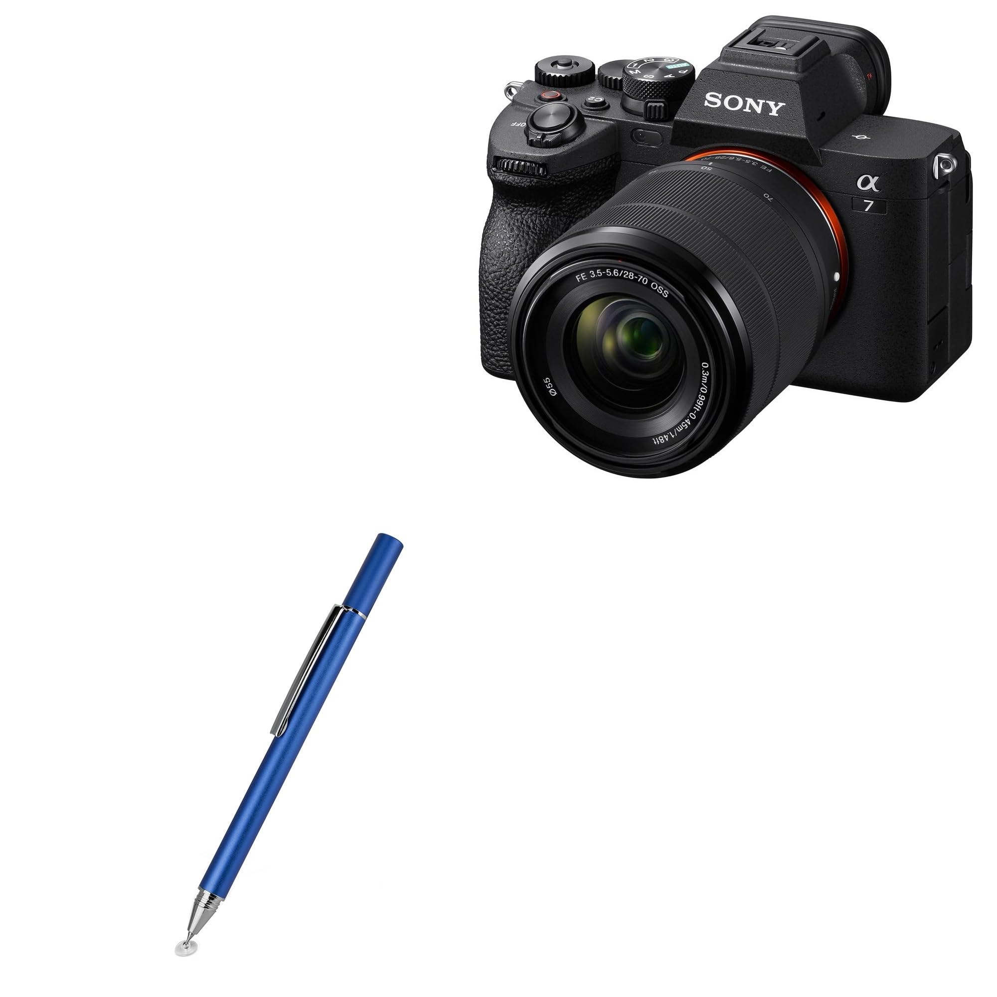 Lápiz capacitivo compatible con Sony A7 IV puntero FineTouch precisión color azul 8