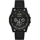 Armani Exchange AX Chronograph Watch for Men with Leather, Stainless Steel or Silicone Band