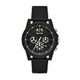 AX Chronograph Watch for Men with Leather, Stainless Steel or Silicone Band