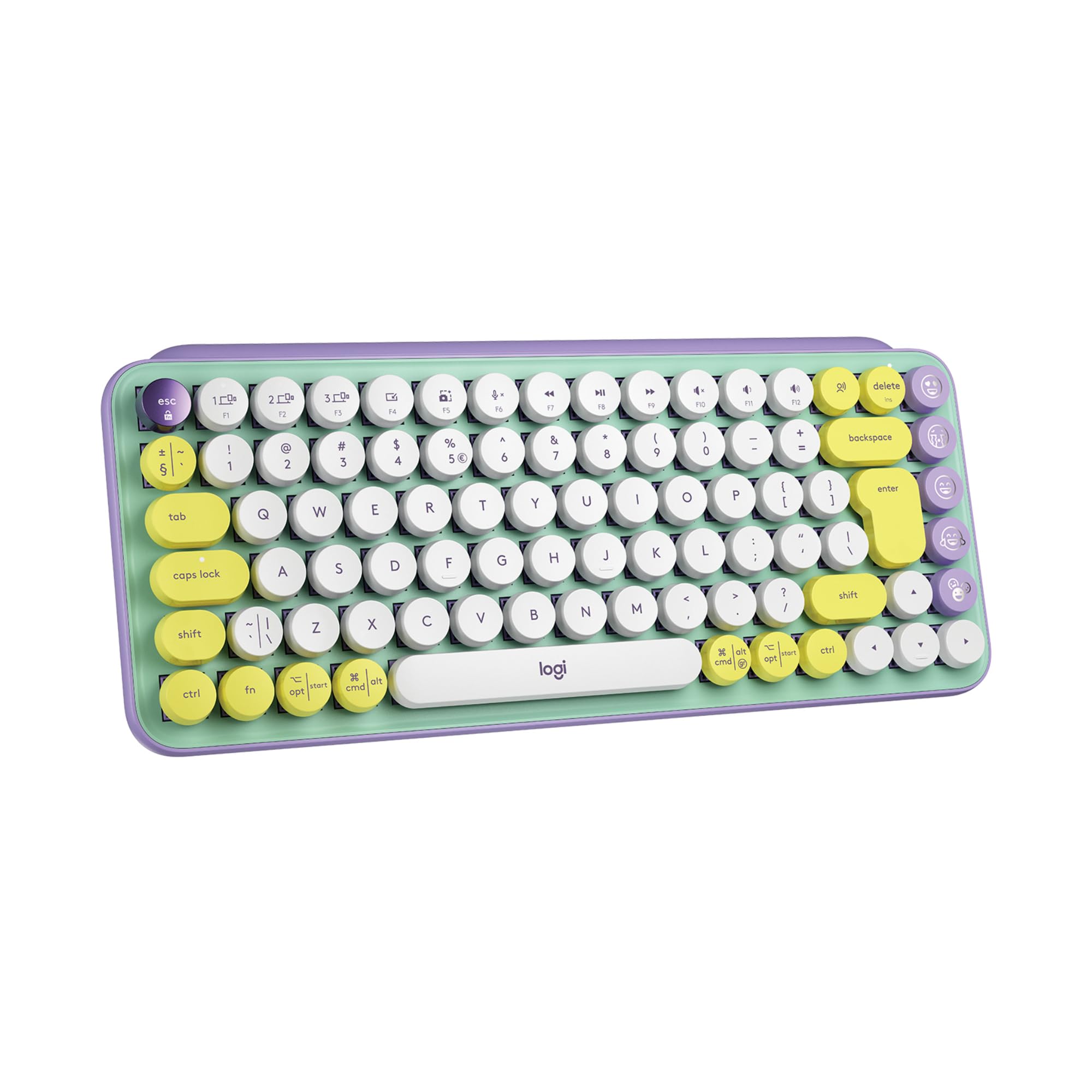 Logitech POP Keys Tastiera Meccanica Wireless - QWERTY US INT'L