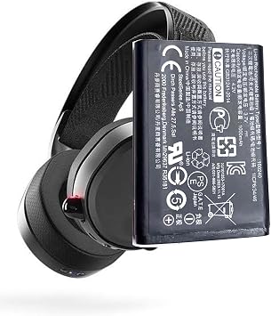 160240 Battery, Compatible with Steelseries Headset Battery for SteelSeries Arctis Pro High Fidelity Gaming Headset Battery 1000MAH 3.7V