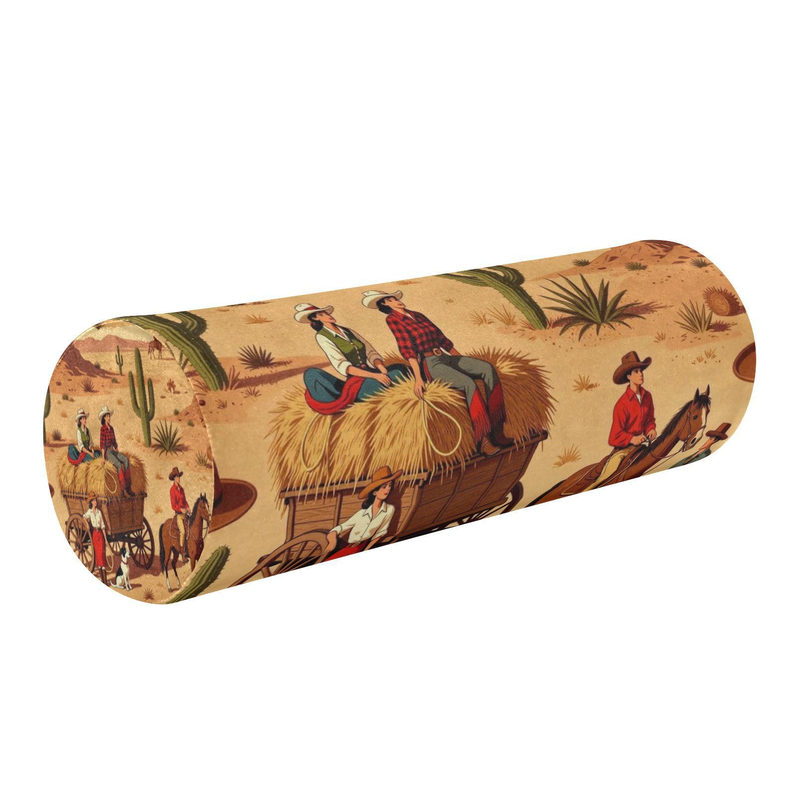Coussin cylindre yoga et lit pour soulager le dos et jambes