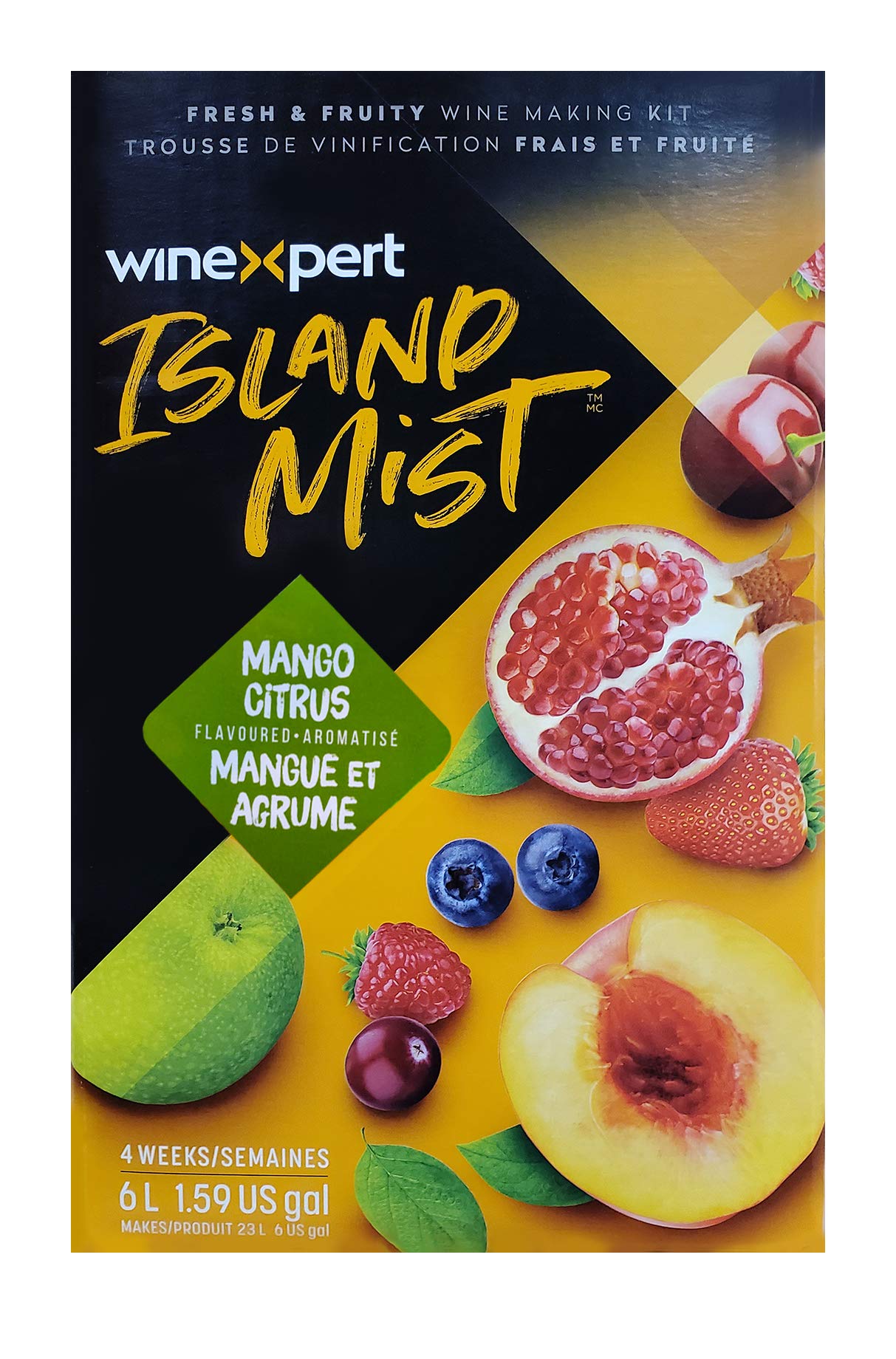 Island Mist Mango Citrus Wine Ingredient Kit