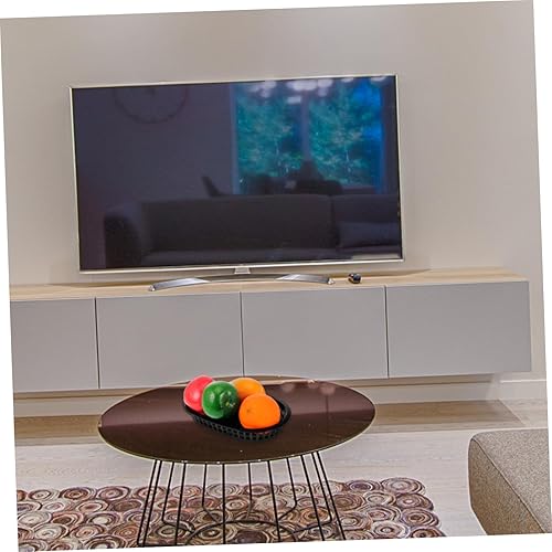 Miniatura 5 de Bandeja decorativa para hamburguesas y papas fritas, cesta ovalada para servir delicatessen, pan, hamburguesas, sándwiches y papas fritas (negro)