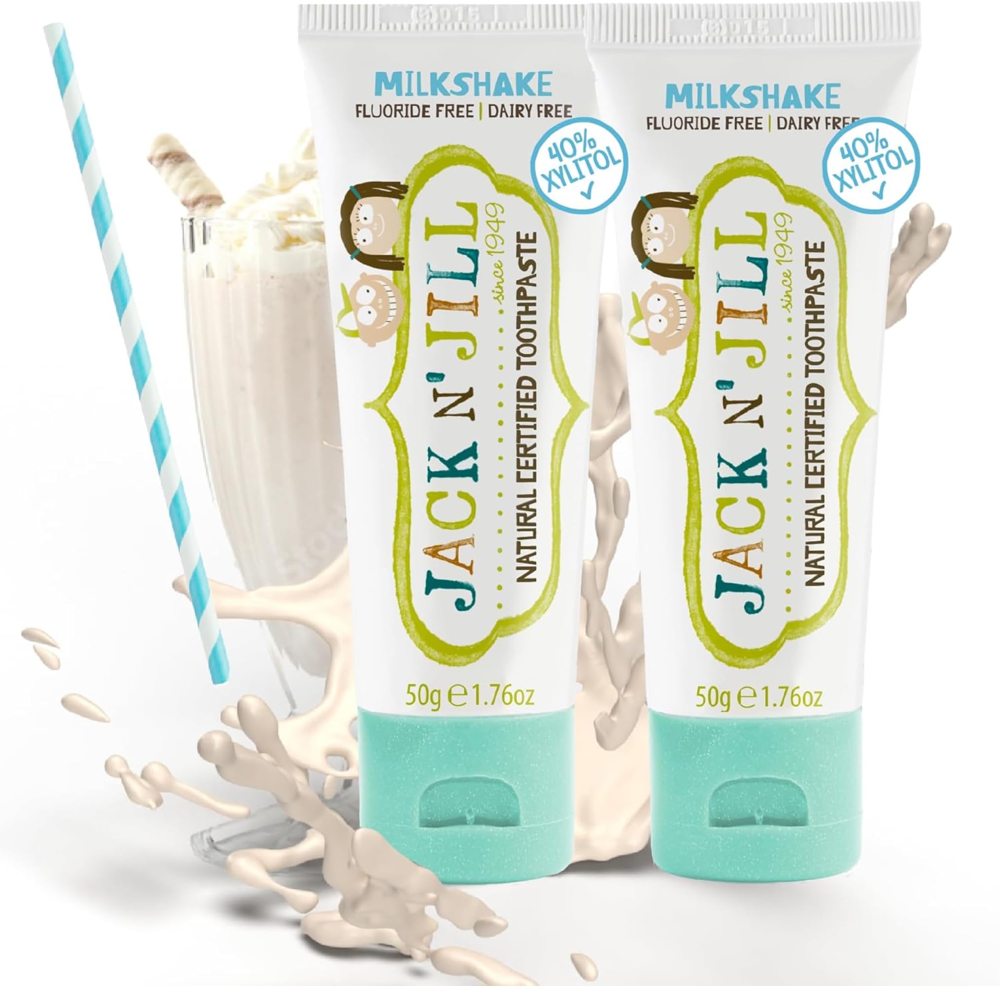 Amazon.com: Jack N' Jill Natural Certified Toothpaste for Kids