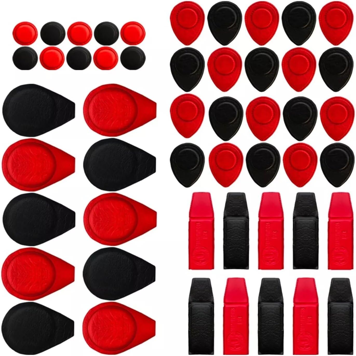MAG® 18‑Pack Ferrite Biomagnets Set – 3000 Gauss Mixed Shapes (Round & Rectangular) – Dr. Goiz Therapy – Vinyl‑Coated with Clear Polarity Markings