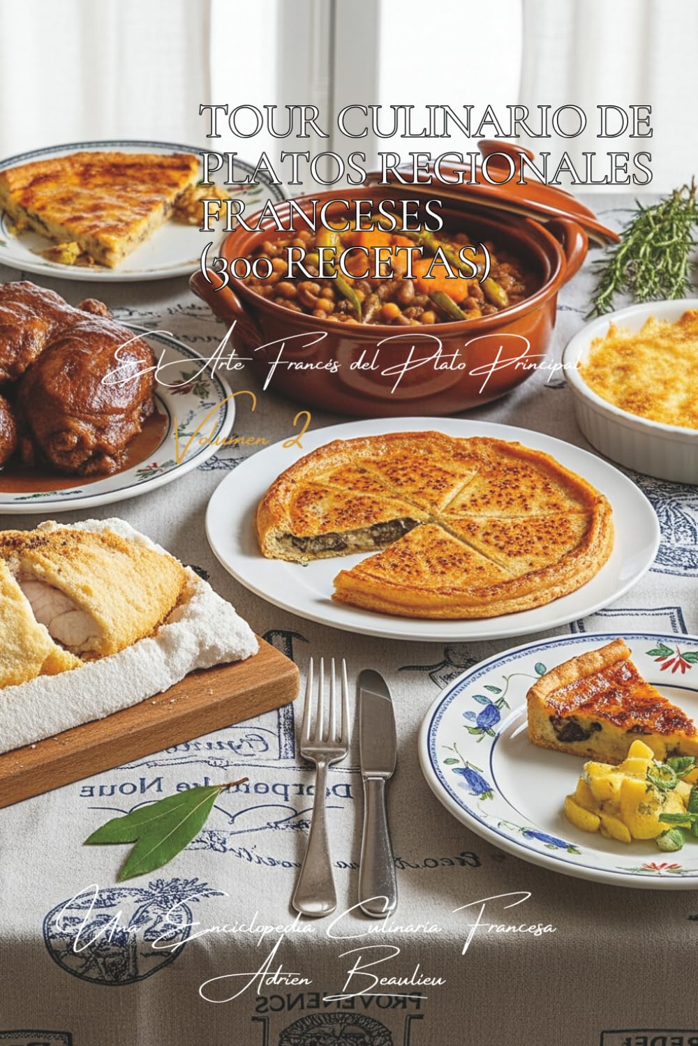 Tour Culinario de Platos Regionales Franceses (300 Recetas): El Arte Francés del Plato Principal Volumen Dos