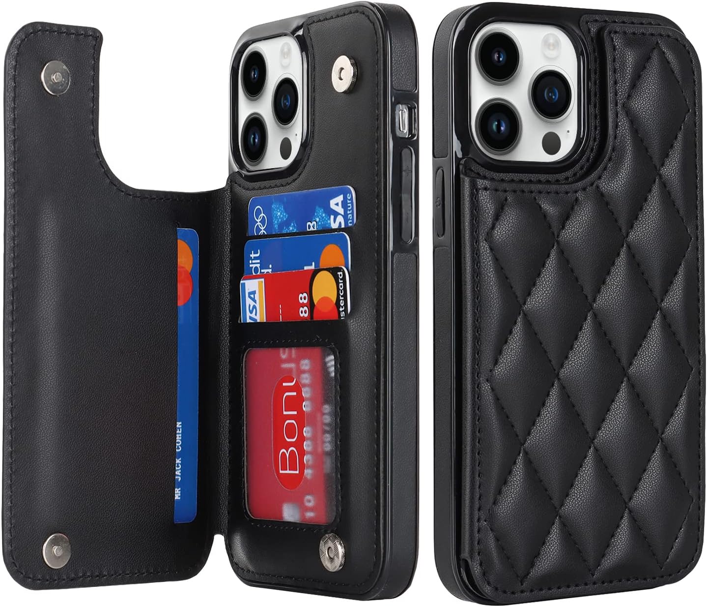 for iPhone 15 Plus Case 6.7 Inch, Crossbody Purse Wristlet Shoulder Strap Trendy Protective Cover for iPhone 15 Plus -White