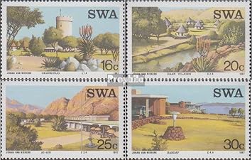 Namibia - Southwest 609-612 Complete.Issue. unmounted Mint/Never hinged ** MNH 1987 Touristendorfer Stamps for Collectors