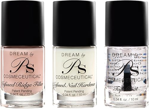 Miniatura 1 de PS Polish - Juego de 3 esmaltes de uñas profesionales 3 unidades seguro no tóxico mejor esmalte para manicura y pedicura