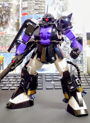 Amazon | MG 1/100 MS-06R ザクII (黒い三連星仕様) (機動戦士ガンダム