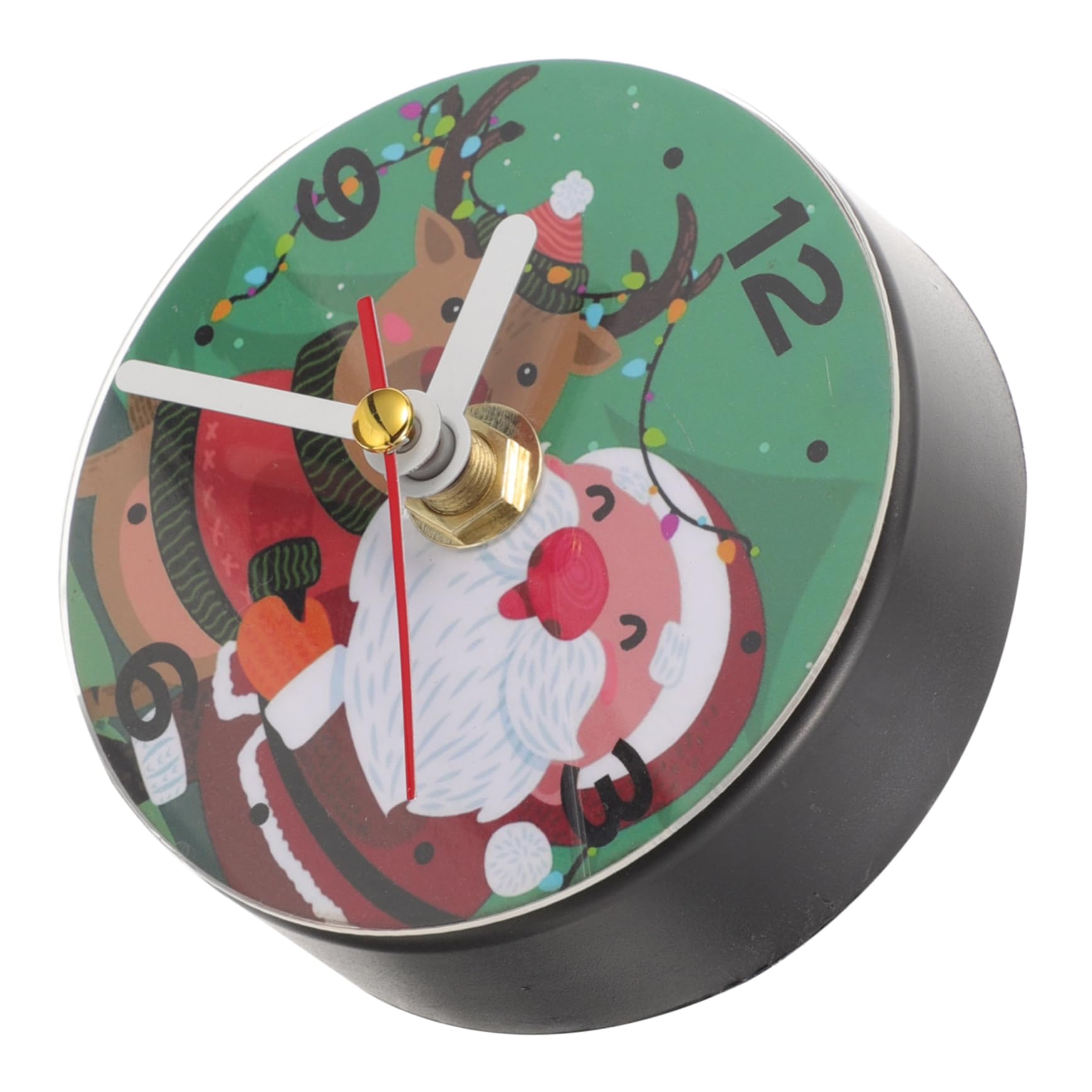 Homoyoyo 5piezas Reloj De Pared Magnético Silencioso De Navidad Decorativo y Práctico para Dormitorio Cocina y Oficina Diseño Creativo como para Nuevos Hogares