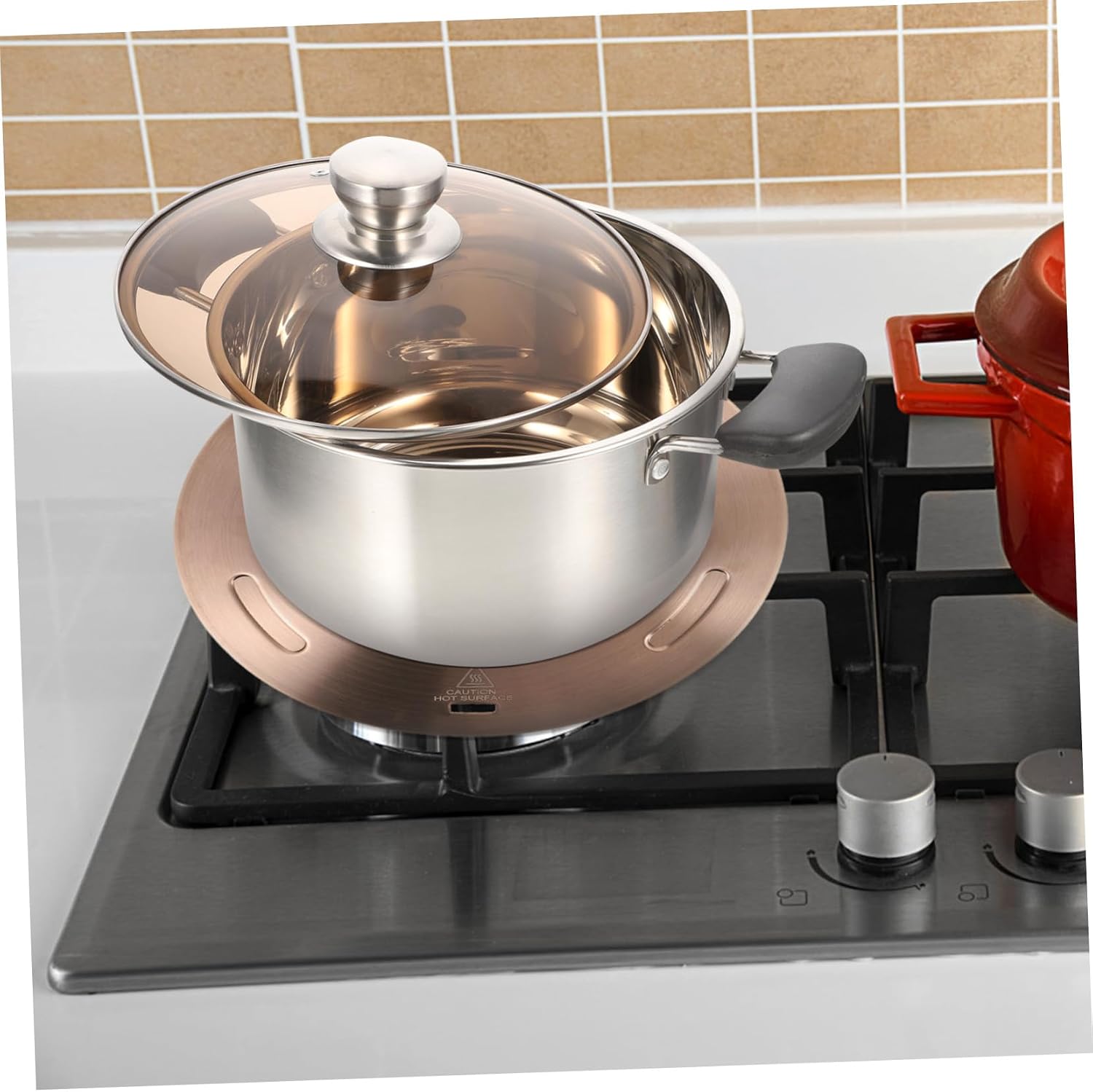 Thermal Conductive Plate Induction Board for Gas Stove Stainless Steel Heat Diffuser Disk