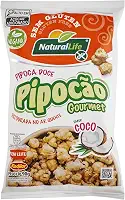 Pipocão Gourmet Natural Life - Sabor Coco - Sem Glúten - Vegano - 90g