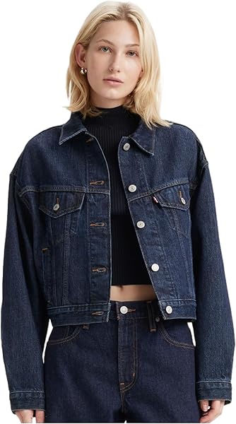 Levi's 90S クロップドトラッカーデニムジャケット