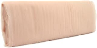 Tulle, 54"x40 Yards(120 ft) Fabric Large Tulle Bolt for Wedding Baby Shower, Birthday Party, Toddler Baby Girls Woman Rainbow Colored Tutu Skirt Dress and Decoration (Blush)