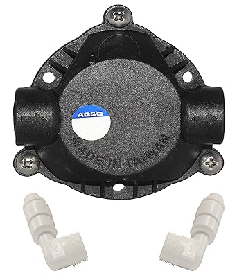 LYCCA RO Booster Pump Head for 100 GPD RO Motor for All RO Water Purifiers Compatible with Kent/Aquagrand/livpure/Dolphine/Aquagaurd/ - 1 Pcs Booster PUMP Head