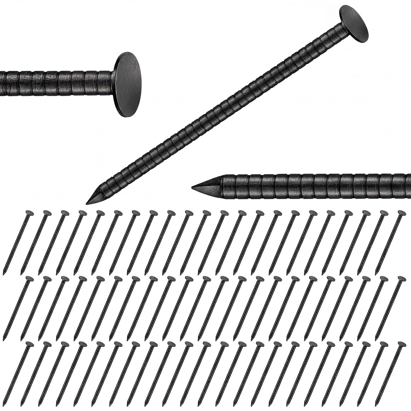 Stainless Steel Roofing Nails - 2 lbs -13 Stainless Steel Roofing Nails - 2 lbs -13