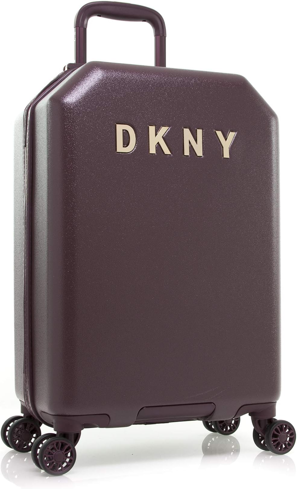 DKNY Luggage 21" Upright with 8 Spinner Wheels, Abs+pc Case, Weekend Bag