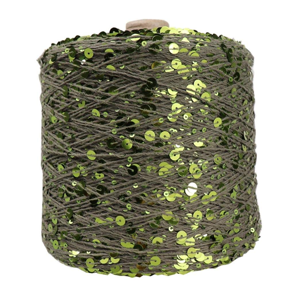 Chunky Knitting Chunky Knitting 50G/Ball/140M Cotton Yarn 6/3Mm Special Sequin Yarn Clothing Accessories Doll Knitting Yarn-Twenty Three_4Pcs