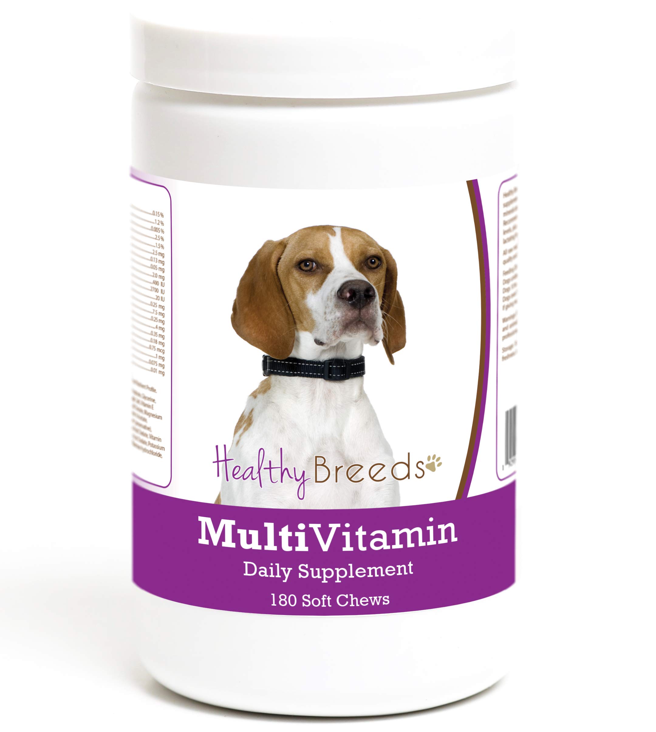 Healthy Breeds English Pointer Multivitamin Soft Chew for Dogs 180 Count