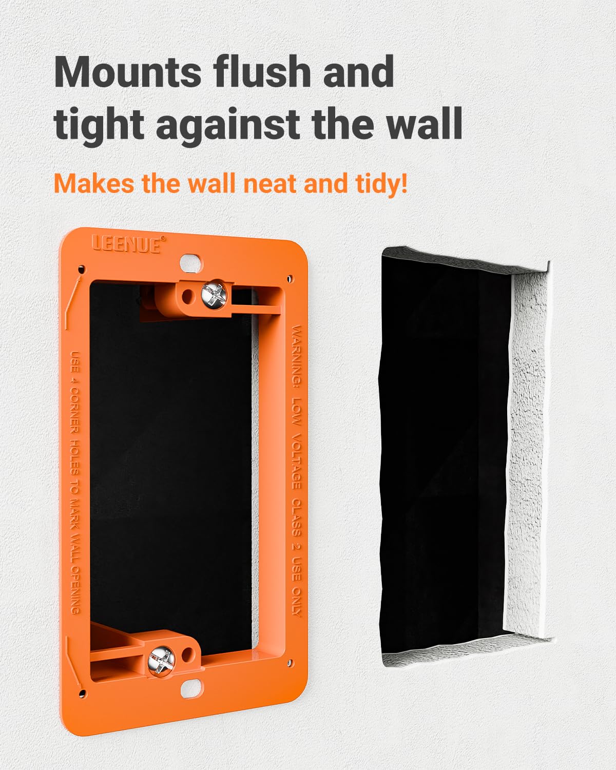 12 Pcs Low Voltage Mounting Bracket for Single Gang Wall Plate — Amazon image 7