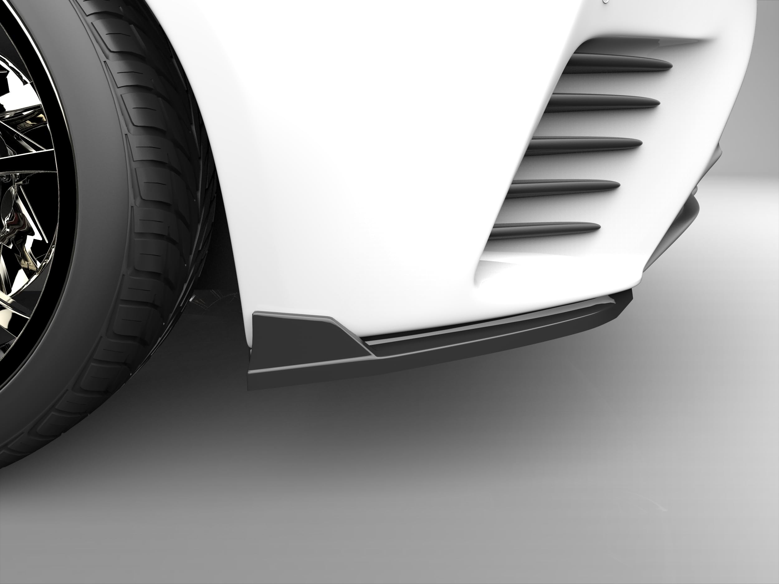 Amazon | レクサス RC 前期 フロントアンダースポイラー サイド