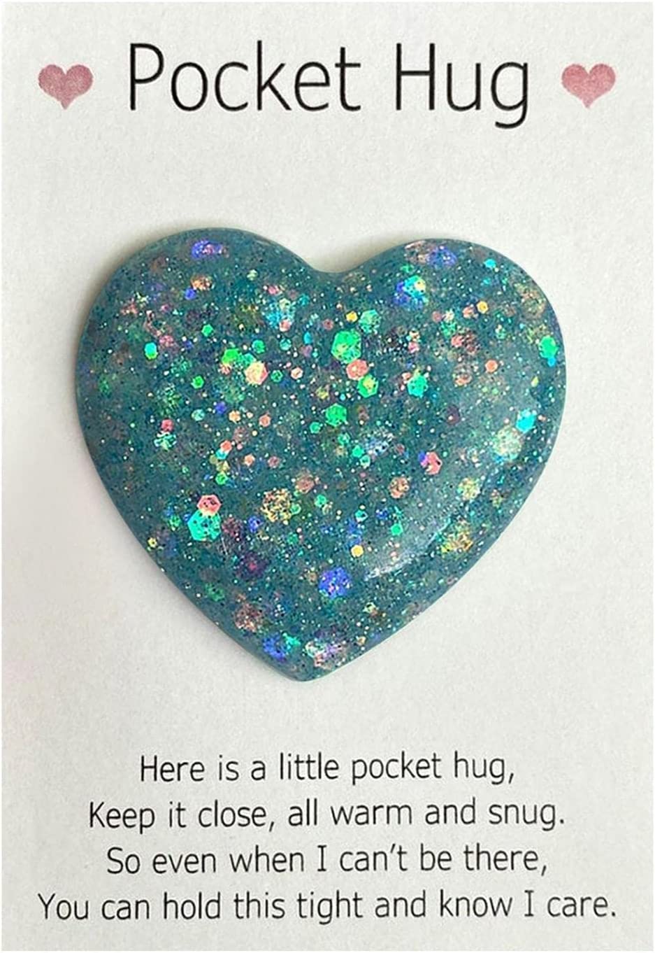 Pocket Hug Heart 2023 New Mini Cute Pocket Hug Decoration Special Encourage Birthday Wedding Party Valentines Gift Decoration,Gifts for Girlfriend,