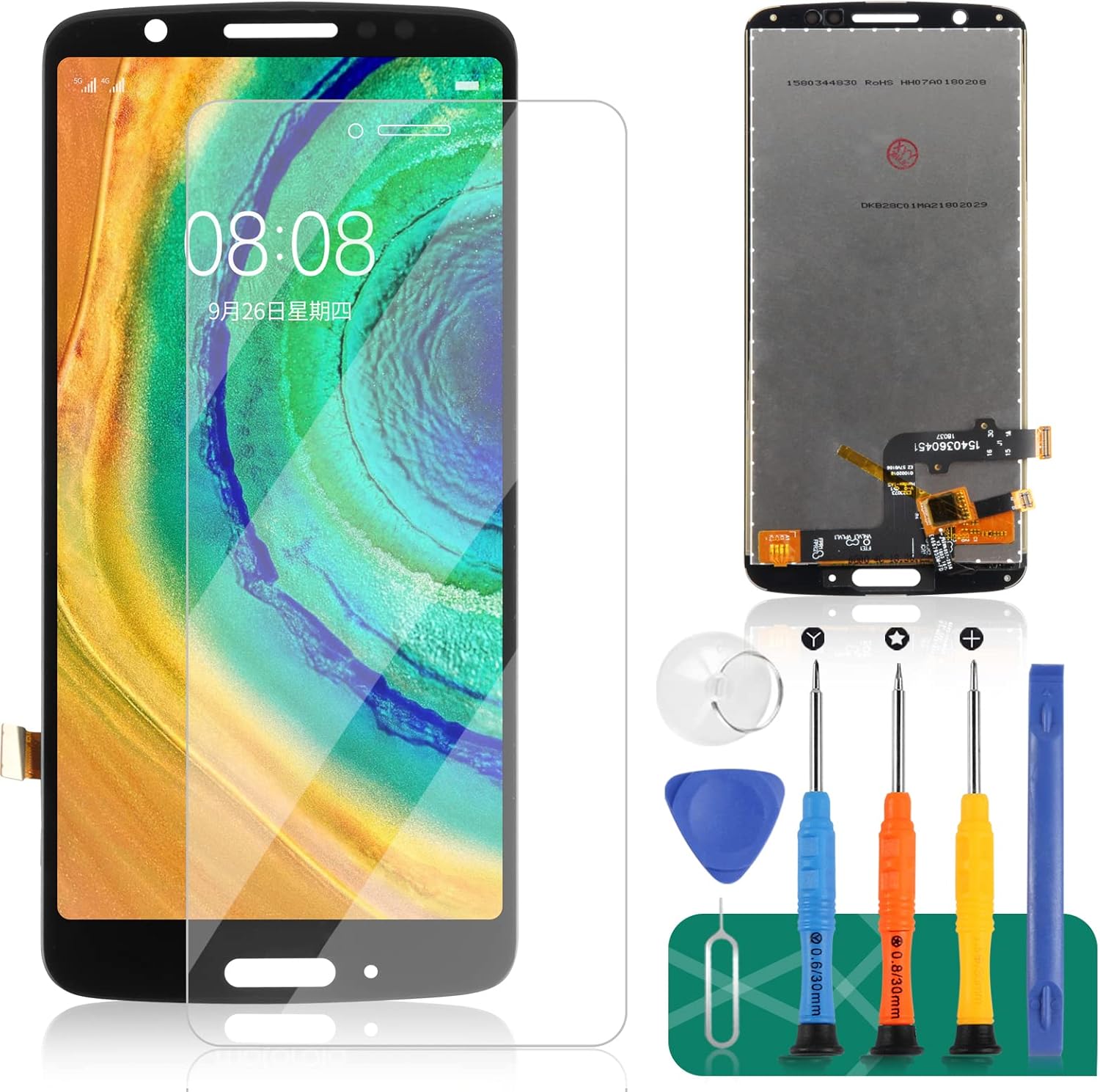 for Motorola Moto G6 Screen Replacement LCD Display Touch
