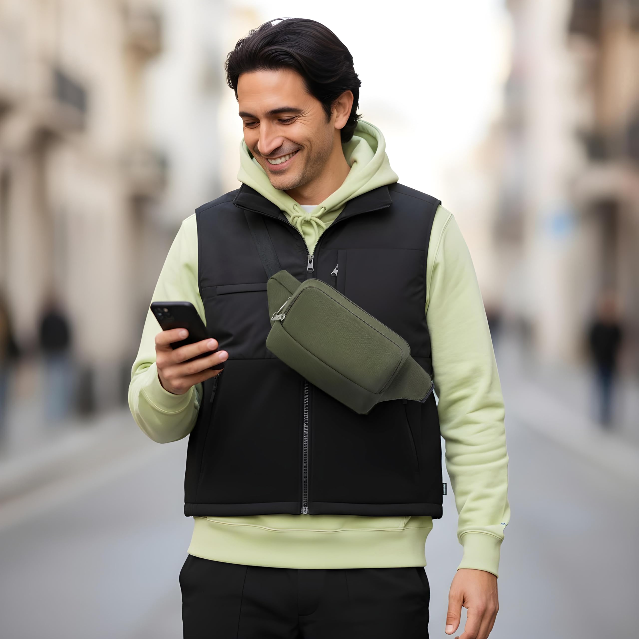 Travelon Anti-Theft Classic Waist Pack, Cinturón Unisex Adulto