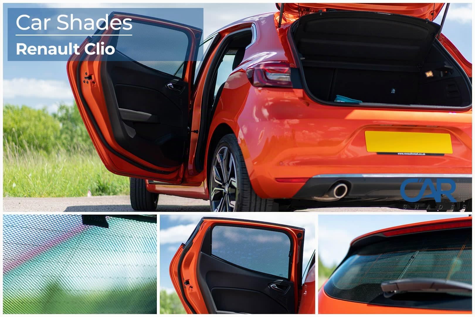 Car Shades Jeu de Pare-Soleil sur Mesure pour Voiture