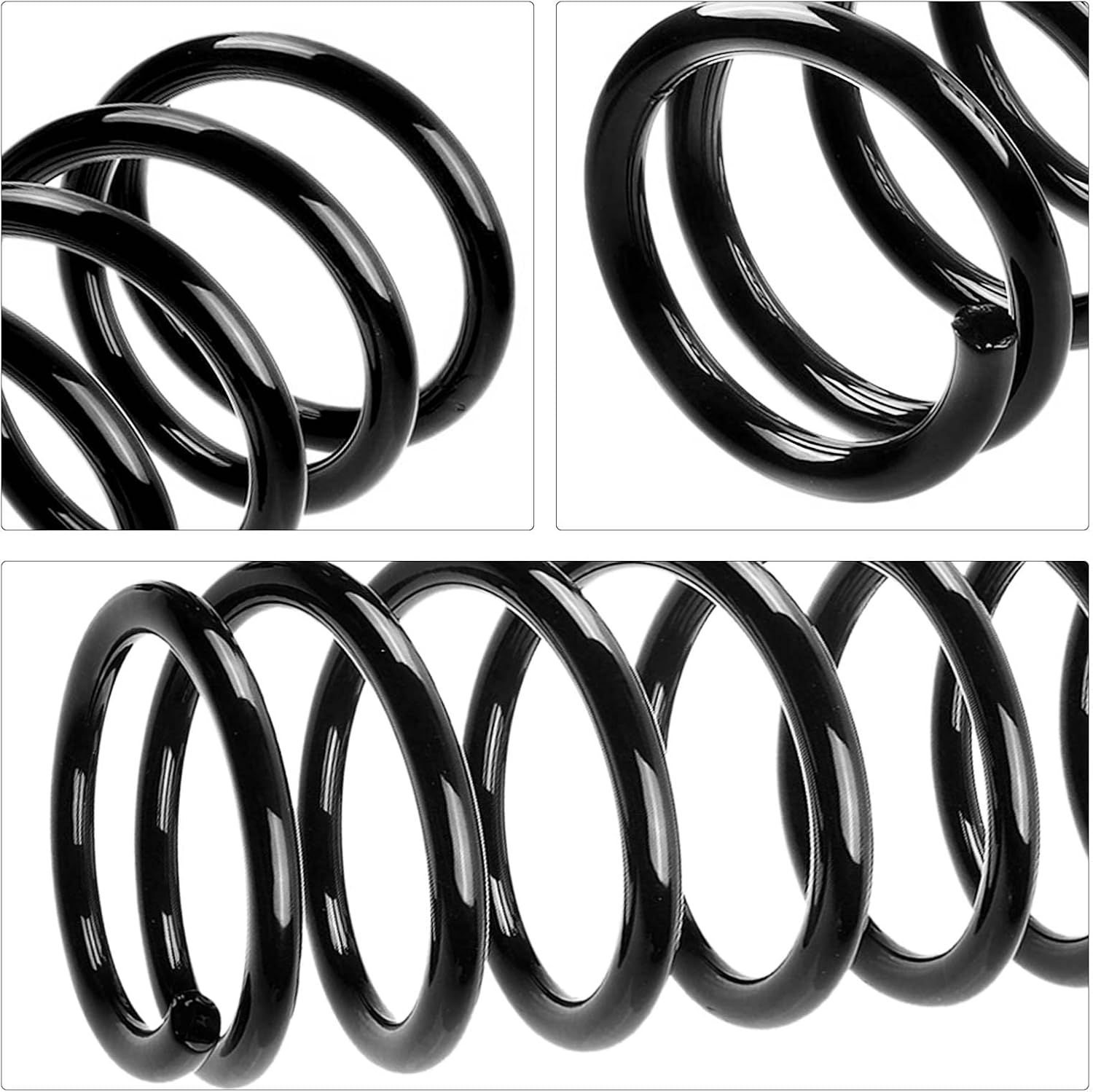 A-Premium Rear Coil Springs Compatible with Honda Accord 2008-2015 2.4L 3.5L, Driver and Passenger Side, 2-Pack, Replace# 52441TA0A03