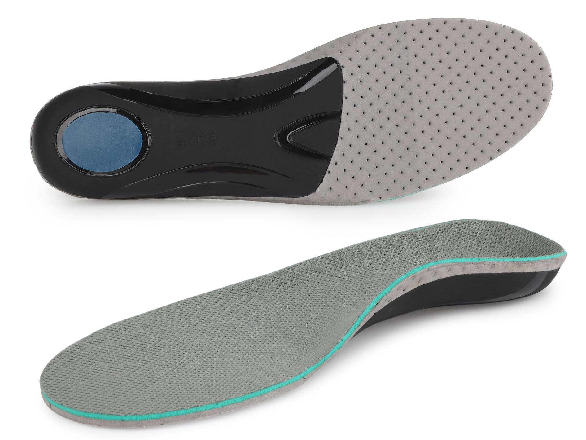 Knixmax Plantillas Deportivas para Hombre y Mujer,Plantillas de Soporte de Arco Transpirable,Cómodas y Amortiguación para Deportes,Correr,Caminar,Senderismo — view 10