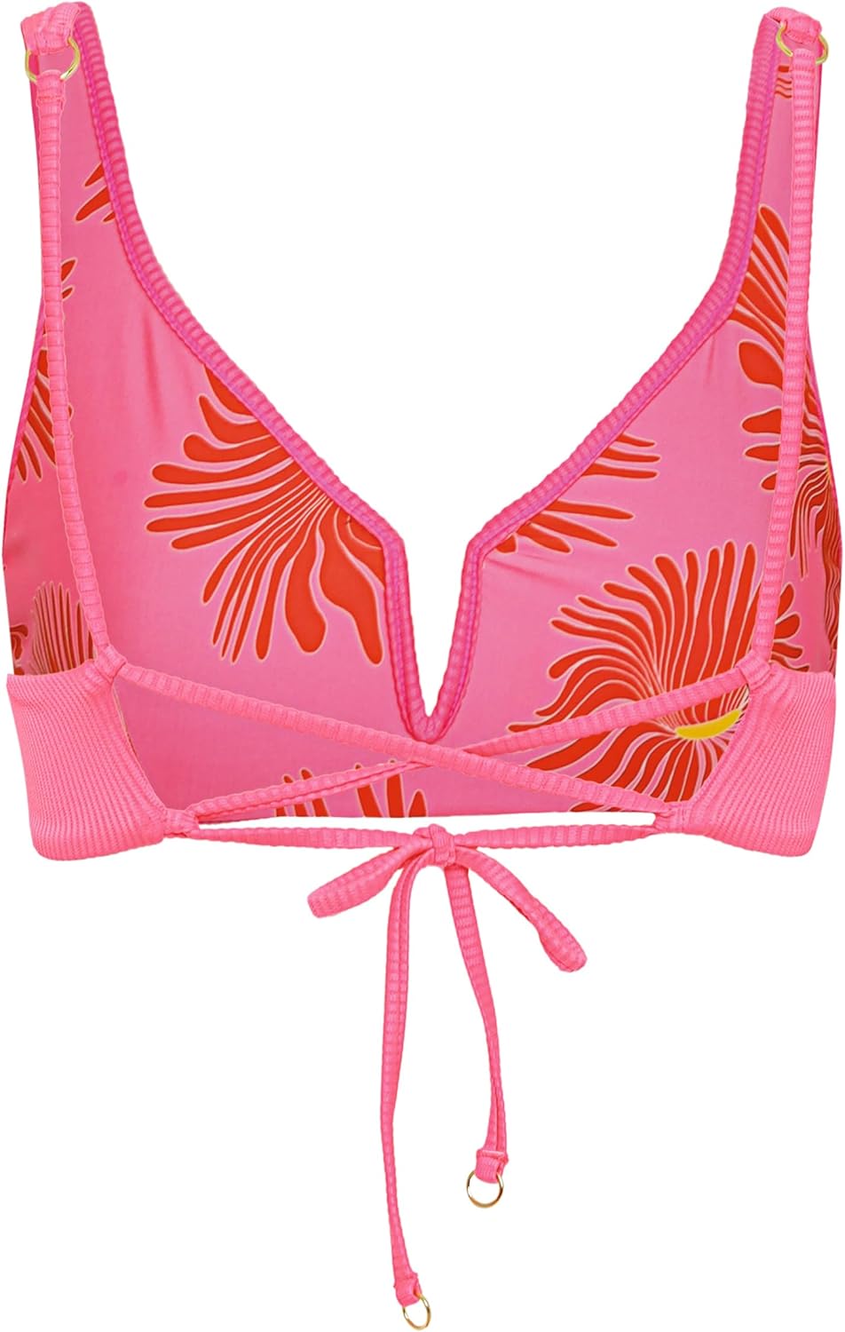 Maaji Womens Hot Fuchsia Reversible Bralette - Image 9