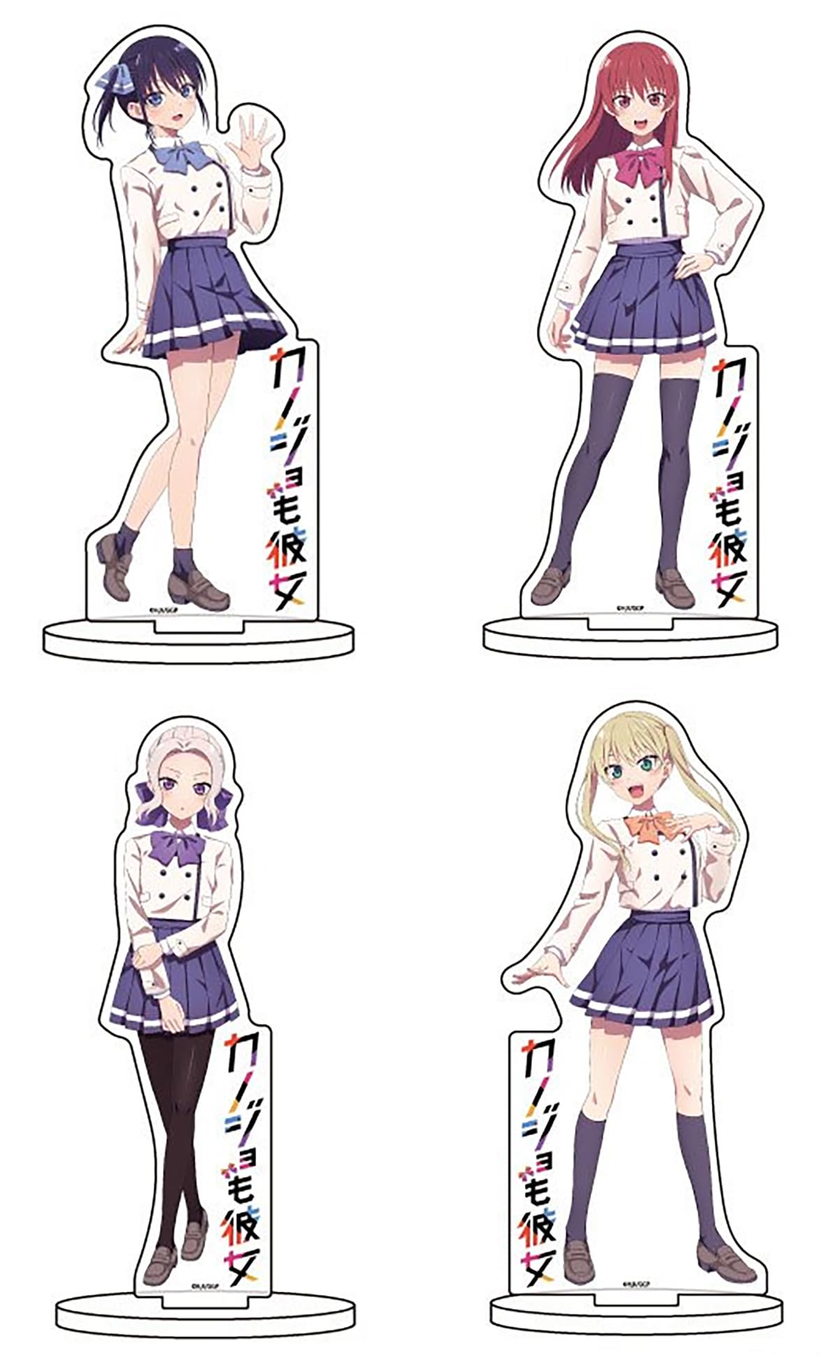 カノジョも彼女 水瀬渚 アクリルスタンド 3個セット Amazon.co.jp: アクリルスタンド カノジョも彼女 アクスタ 佐木