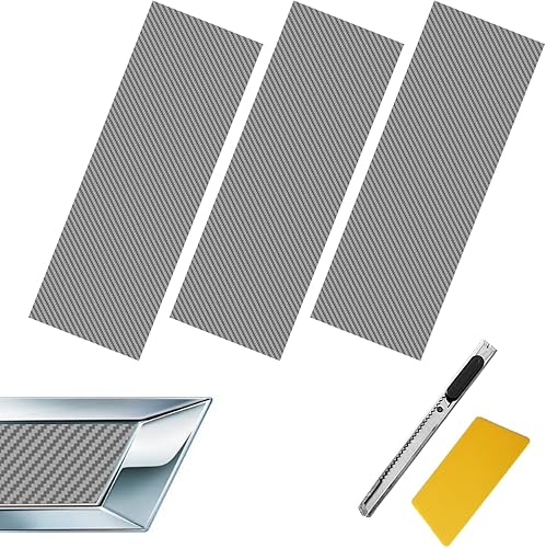 Compatible con calcomanías de 11.8 x 4 pulgadas, 3 calcomanías de logotipo de Chevy Bowtie Emblema, 3 calcomanías universales con logotipo, color