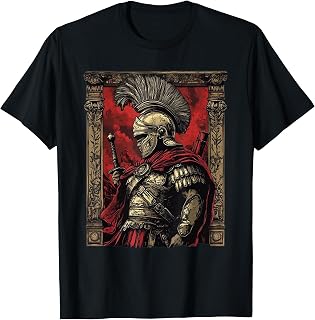 Weightlifting fitness gym Roman soldier Legion T-Shirt