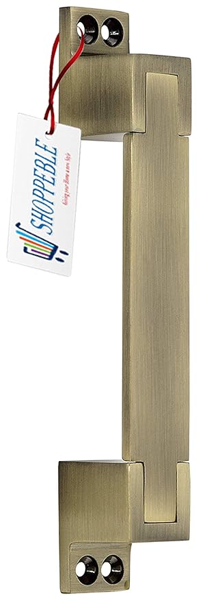 ARRI Shoppeble Elentra 6 Inches Window Handle,Handle,Door Handle,Handle for Wndow & Cabinet,Window Pull Handle,Window Accessories,Window Fitting Kit,Fancy Handle Brass Antique Finish