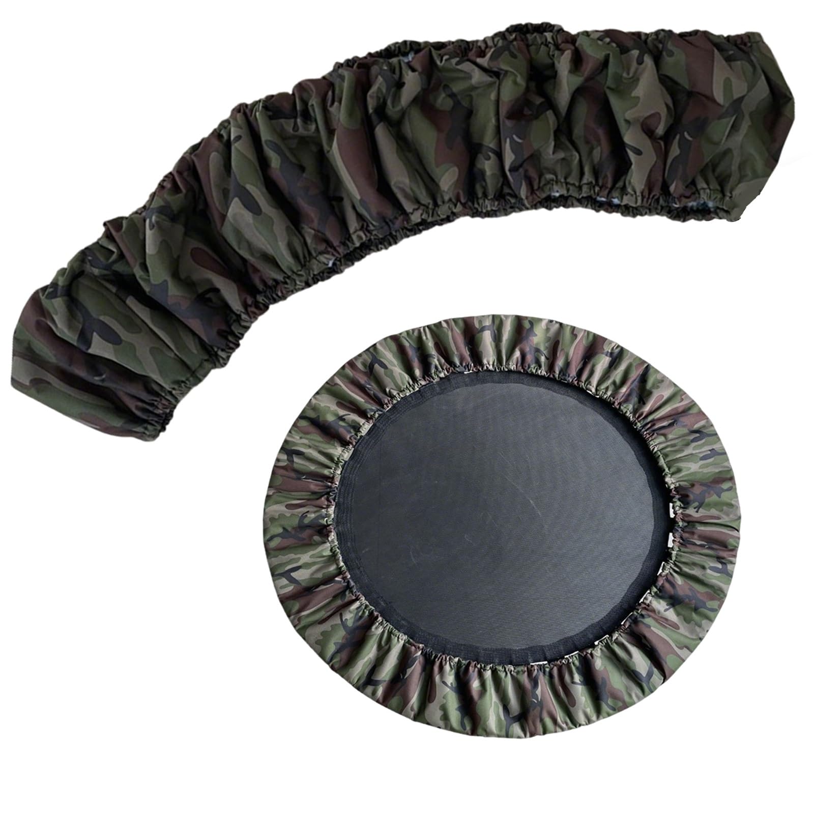 Funda para trampolín universal de alta densidad con lona antidesgarro duradera