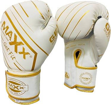 MAXX New Boxing Gloves MMA Training Fight Sparring Boxing Glove Adjustable Strap Best for Boxing Mma Training Equipment, Punching, Sparring Pads Mitts for Muay Thai, 4-16 Oz