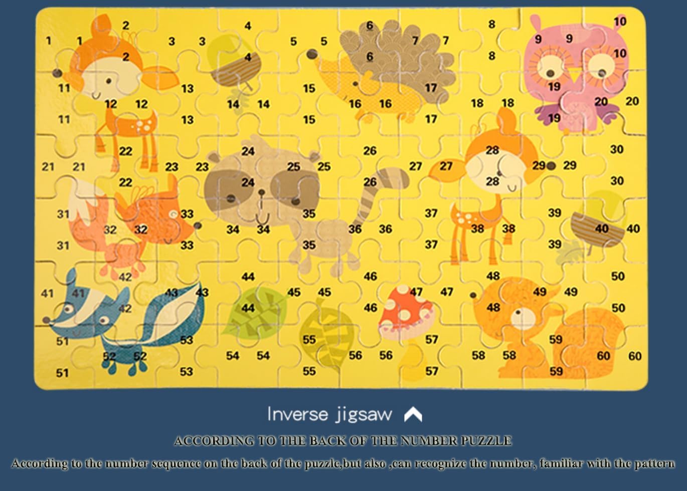 Wooden Puzzles for Kids Ages 4-6,...