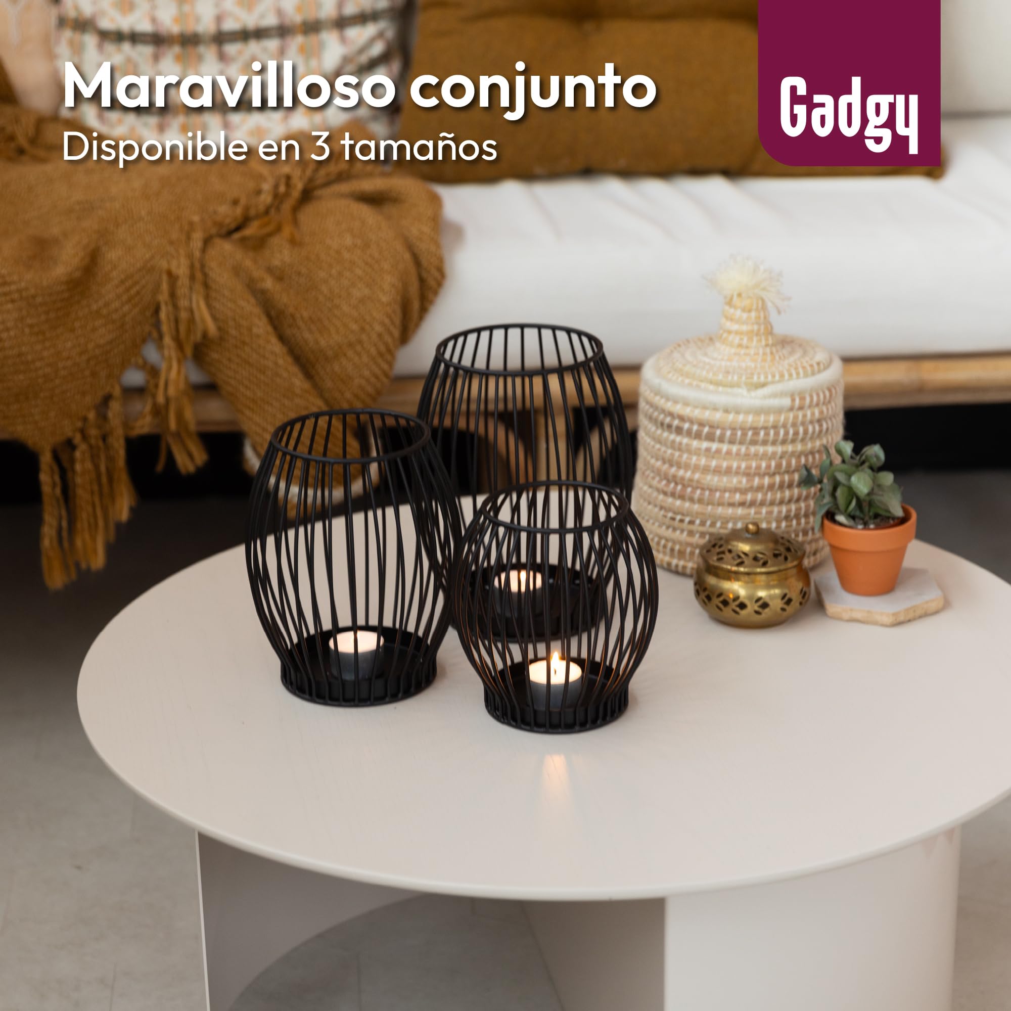 Gadgy Wire Candle Holder - Small, GG1002