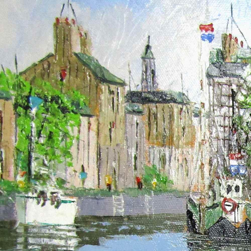Amazon.co.jp: 黒沢久 サン マーロ SM号 シルバー 油彩画 油絵 風景画 