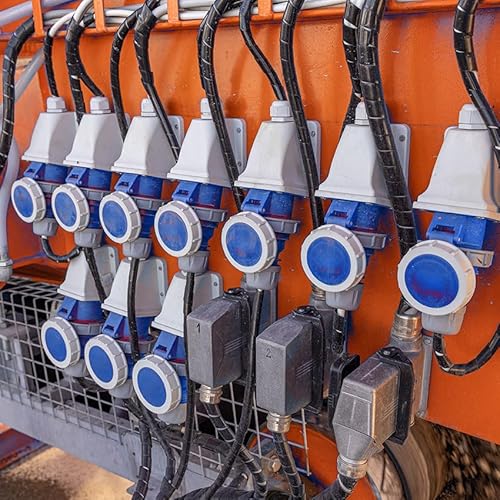 Cetac Air Base + Kabel + T/TL Stecker, 16 A, Cetac Air Base IP44, Blau, 250 V