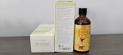 Miniatura 8 de Aceites de fragancia de orquídea negra de 3.38 onzas líquidas para aromaterapia, aceites esenciales para difusores para el hogar, perfectos para