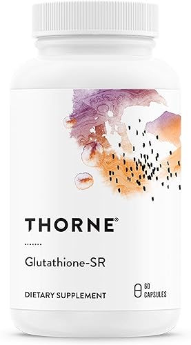 THORNE - Glutatión-SR - Glutatión de Liberación Sostenida para Apoyo Antioxidante* - 60 Cápsulas