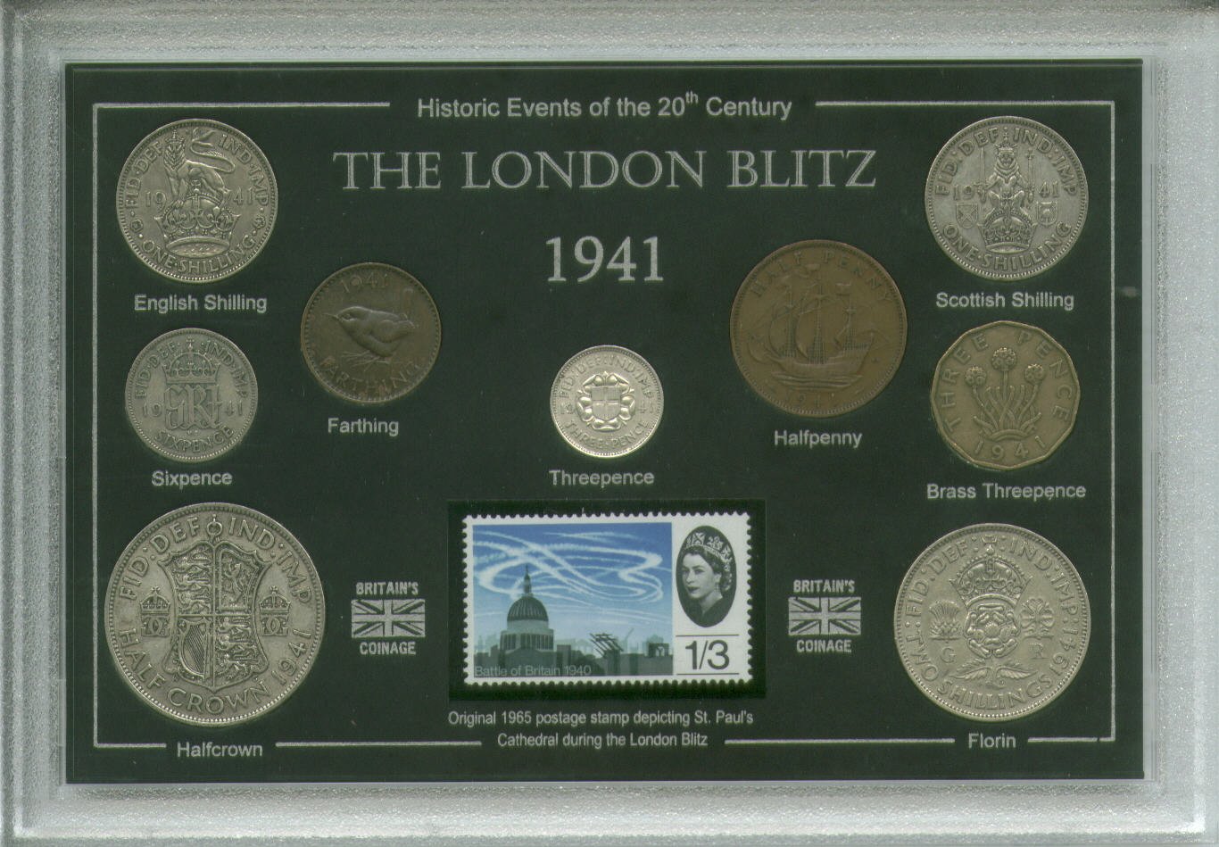 1941 The Blitz Wwii London Bombing World War Two Coin | Desertcart INDIA