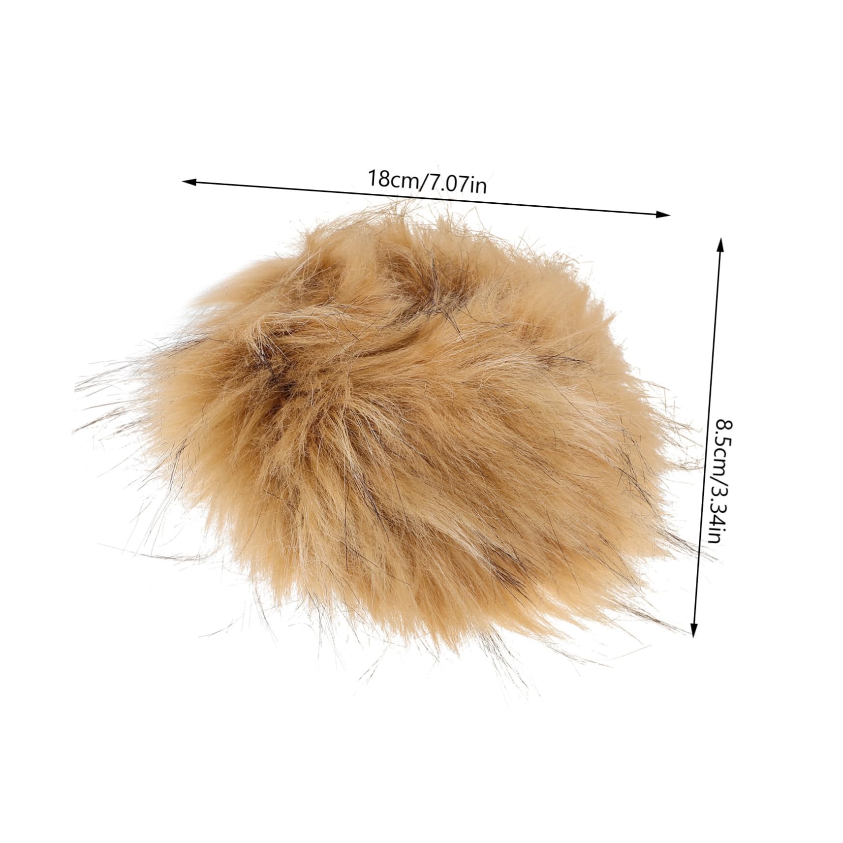 BESPORTBLE Elegant Wrist Cuffs Fur Cuff Bracelet Winter Warm Arm Warmers Fuzzy Hand Set