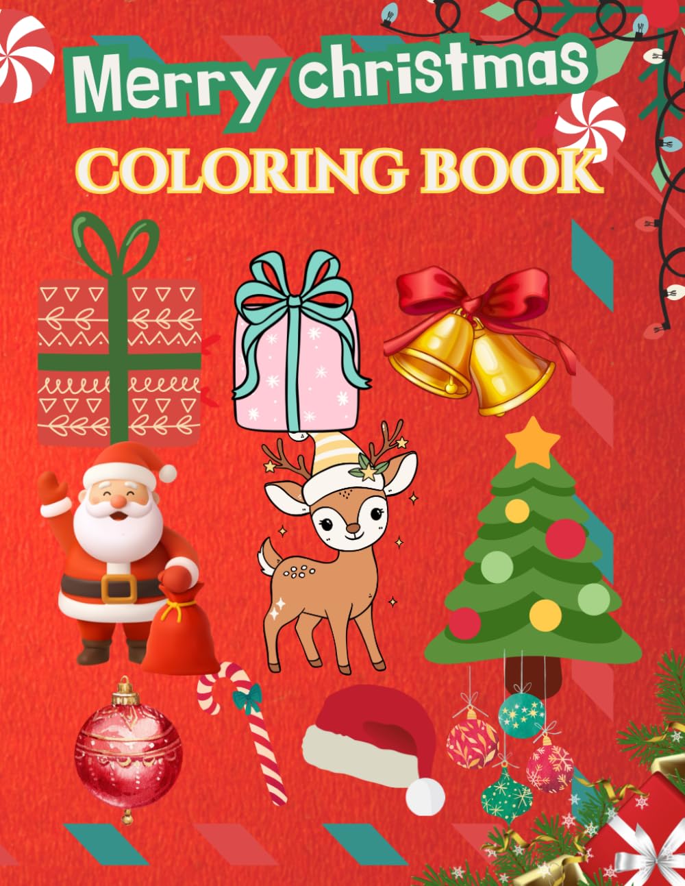 Merry Christmas Coloring Book